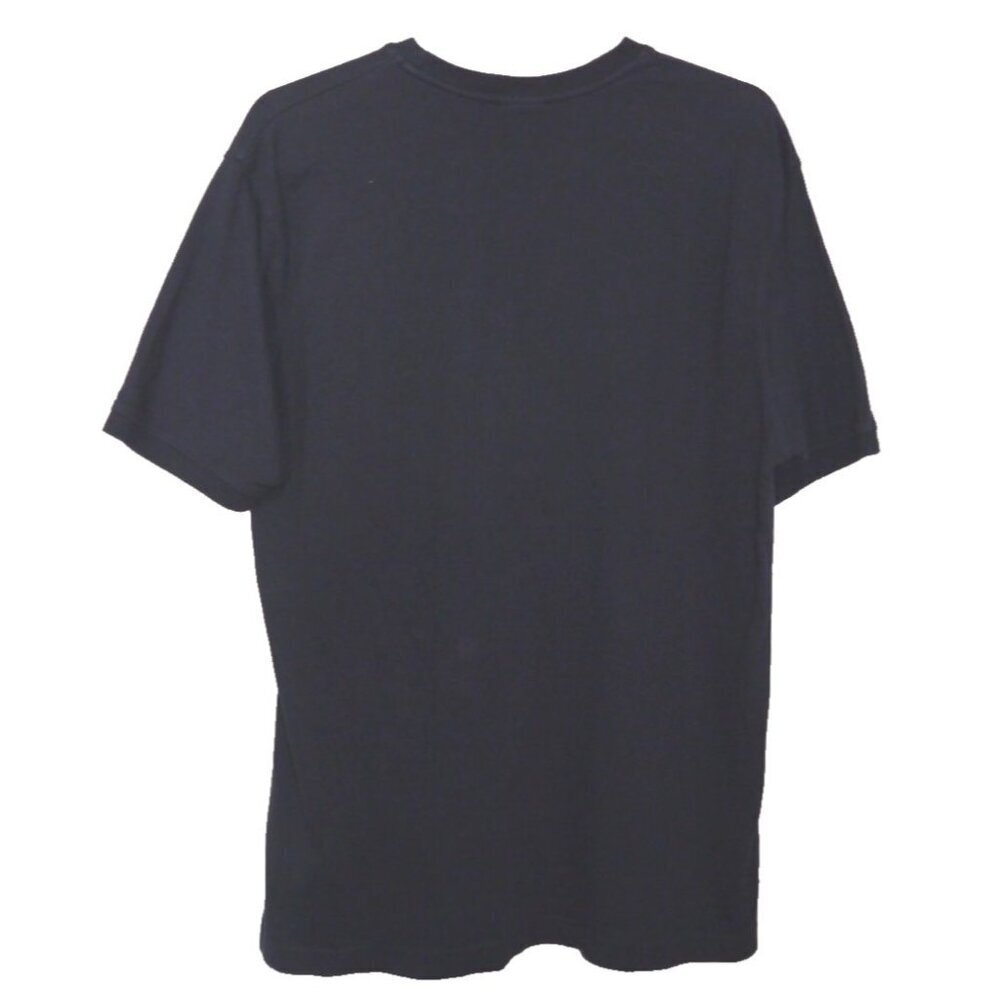 U.S. POLO ASSN dark blue 100% heavier weight cotton T Shirt men's size L - Picture 3 of 5